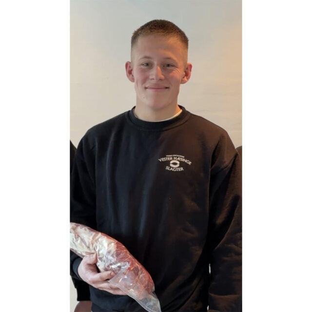 Marcus Birch Hallundbæk, gourmetslagter-lærling