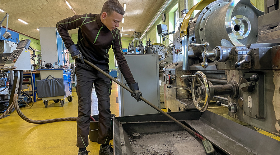 Marcus Welander er arbejdsdreng hos Lykkegaard