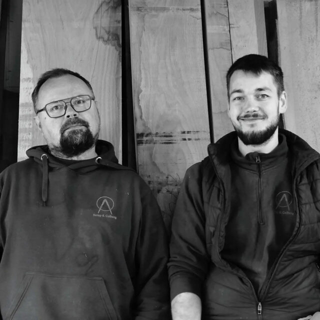 Martin Colberg og Peter Serup står bag møbelfabrikken Serup & Colberg. De vil skabe kvalitetsmøbler, der holder i generationer